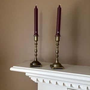 Brass Candlestick Holders
